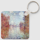 Herfst in Argenteuil door Claude Monet Sleutelhanger (Achterkant)