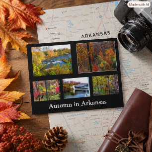 Herfst in Arkansas Fotokaart Briefkaart