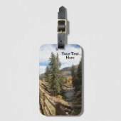 Herfst in Aspen Bagagelabel (Voorkant (verticaal))