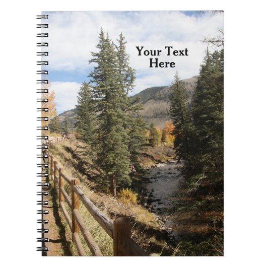 Herfst in Aspen Notitieboek (Voorkant)