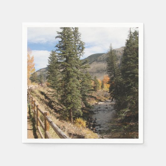 Herfst in Aspen Servet (Voorkant)