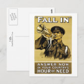 Herfst in briefkaart (Voorkant / Achterkant)