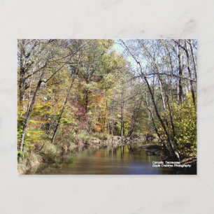 Herfst in Caryville, Tennessee Briefkaart