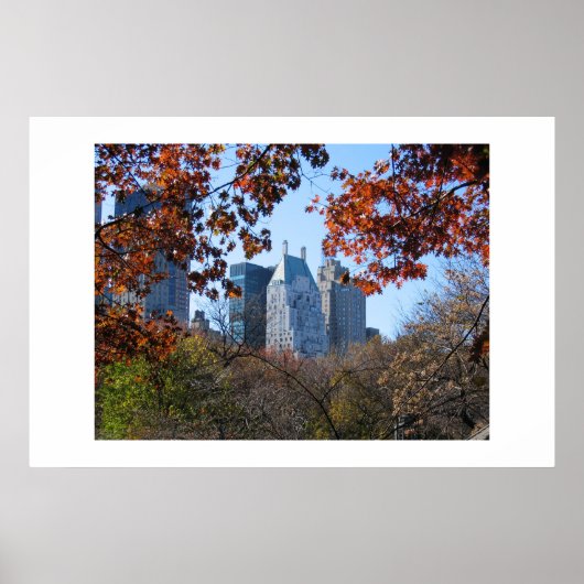 HERFST IN CENTRAAL PARK NYC-poster voor fotografie Poster (Voorkant)