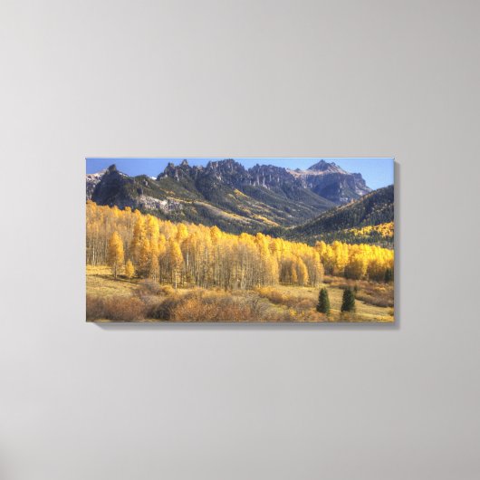 Herfst in Cimarron Wilderness #2 Canvas Afdruk (Voorkant)