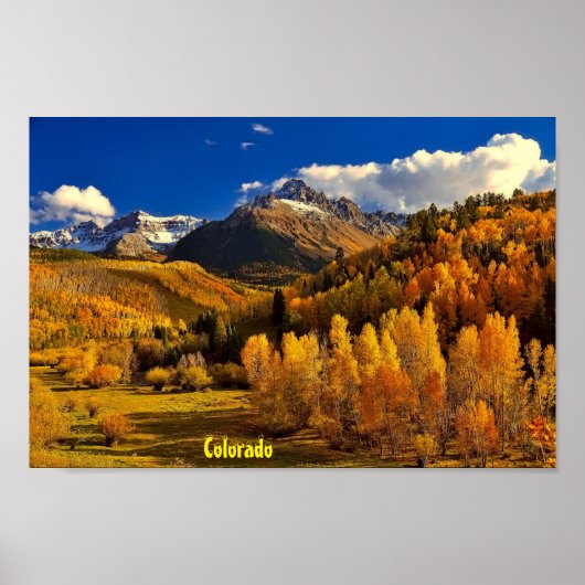 Herfst in Colorado Poster (Voorkant)