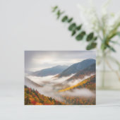 Herfst in de Adirondack Mountains Briefkaart (Staand voorkant)