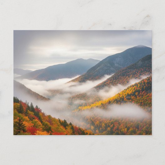 Herfst in de Adirondack Mountains Briefkaart (Voorkant)