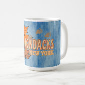 Herfst In De Adirondacks Met Herfstbladeren Beer T Koffiemok (Voorkant rechts)