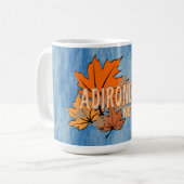 Herfst In De Adirondacks Met Herfstbladeren Beer T Koffiemok (Voorkant links)
