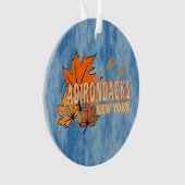 Herfst In De Adirondacks Met Herfstbladeren Beer T Ornament (voorkant)