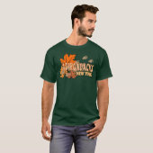 Herfst In De Adirondacks Met Herfstbladeren Beer T T-shirt (Voorkant volledig)