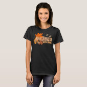 Herfst In De Adirondacks Met Herfstbladeren Beer T T-shirt (Voorkant volledig)
