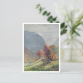 Herfst in de Alpen Schilderen Briefkaart (Staand voorkant)