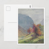 Herfst in de Alpen Schilderen Briefkaart (Voorkant / Achterkant)