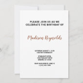 Herfst in de Aspen Trees (Achterkant)