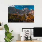 Herfst in de bergen poster (Thuiskantoor)