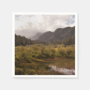 Herfst in de bergen servet