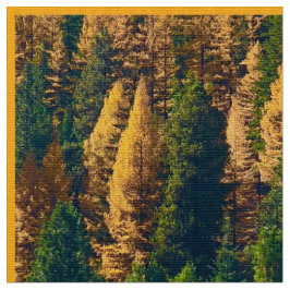 Herfst in de bergen stof