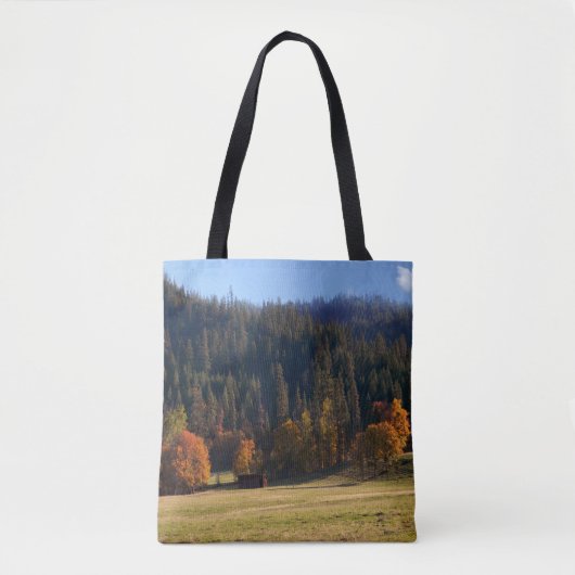 Herfst in de bergen... tote bag (Voorkant)