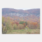 Herfst in de bergen van de blauwe riddergebergte inpakpapier vel (Voorkant 2)