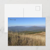 Herfst in de Bieszczady bergen Briefkaart (Voorkant / Achterkant)