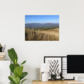 Herfst in de Bieszczady bergen Poster (Thuiskantoor)