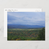Herfst in de Blue Ridge Mountains Briefkaart (Voorkant / Achterkant)