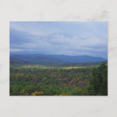 Herfst in de Blue Ridge Mountains Briefkaart (Voorkant)