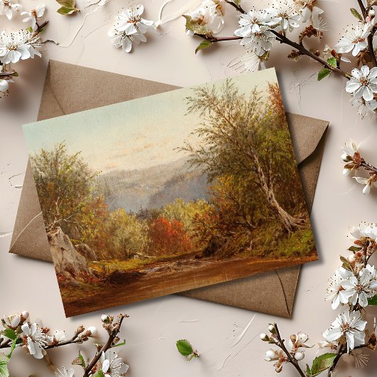 Herfst in de Catskills – Charles W. Knapp Briefkaart