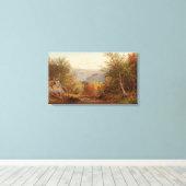 Herfst in de Catskills – Charles W. Knapp Canvas Afdruk (Insitu (Houten vloer))