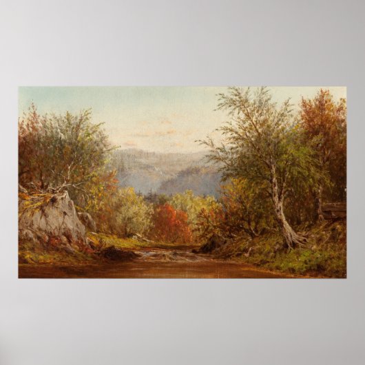 Herfst in de Catskills – Charles W. Knapp Poster (Voorkant)