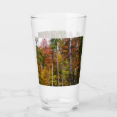 Herfst in de Forest Colorful Autumn Photography Glas (Voorkant)