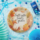 Herfst in de genade van God Papieren Bordje (Feest)