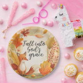 Herfst in de genade van God Papieren Bordje (Feest)