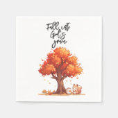 Herfst in de genade van God Servet (Voorkant)