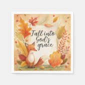 Herfst in de genade van God Servet (Voorkant)