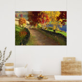 Herfst in de Glen Print (Keuken)