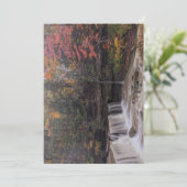 Herfst in de Grote Herfsten van Tinkers Creek Feestdagenkaart (Staand voorkant)