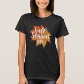 Herfst in de Herfst herfst T-shirt (Voorkant)