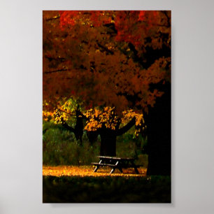 Herfst in de herfst poster