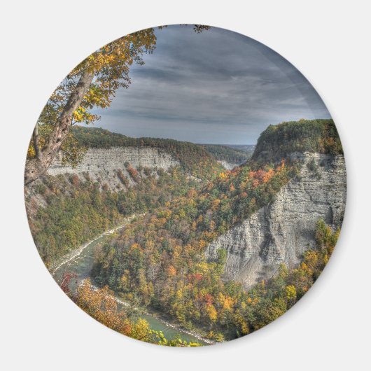 Herfst in de kloof magneet (Voorkant)