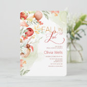 Herfst in de liefde 2 Vrijgezellenfeest Kaart (Staand voorkant)