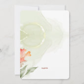 Herfst in de liefde 2 Vrijgezellenfeest Kaart (Achterkant)