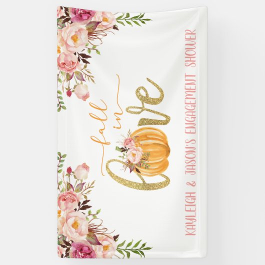 Herfst in de liefde Banner (Verticaal)