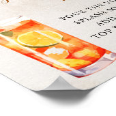 Herfst in de liefde | Bloody Mary Bar Vrijgezellen Poster (Hoek)