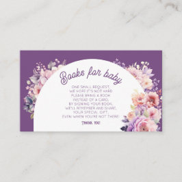 Herfst in de liefde Boeken voor baby ticket Informatiekaartje