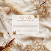 Herfst in de liefde | Date Night Ideeën Vrijgezell Feestdagenkaart