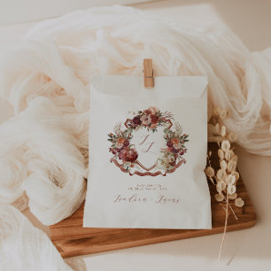 Herfst in de liefde   Herfst Blooms Wedding Crest Bedankzakje