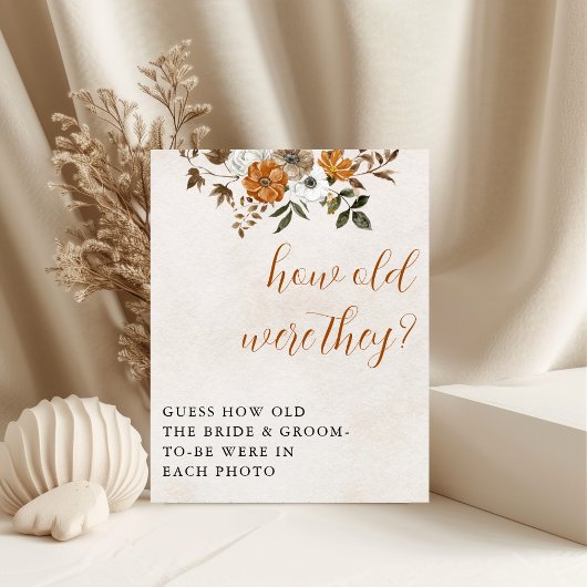 Herfst in de liefde | Hoe oud was het Vrijgezellen Poster